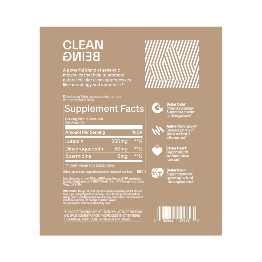 2-pack VERSO Clean Being! Save $10!