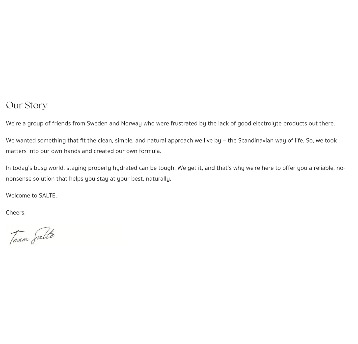 SALTE Norwegian Electrolyte - Apple Electrolyte 30 pack