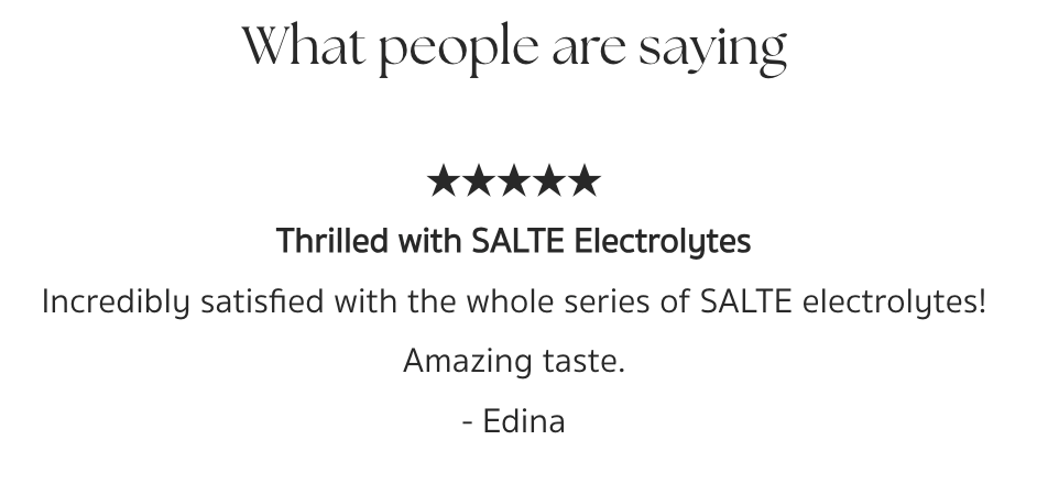 SALTE Norwegian Electrolyte - Orange Electrolyte 30 pack