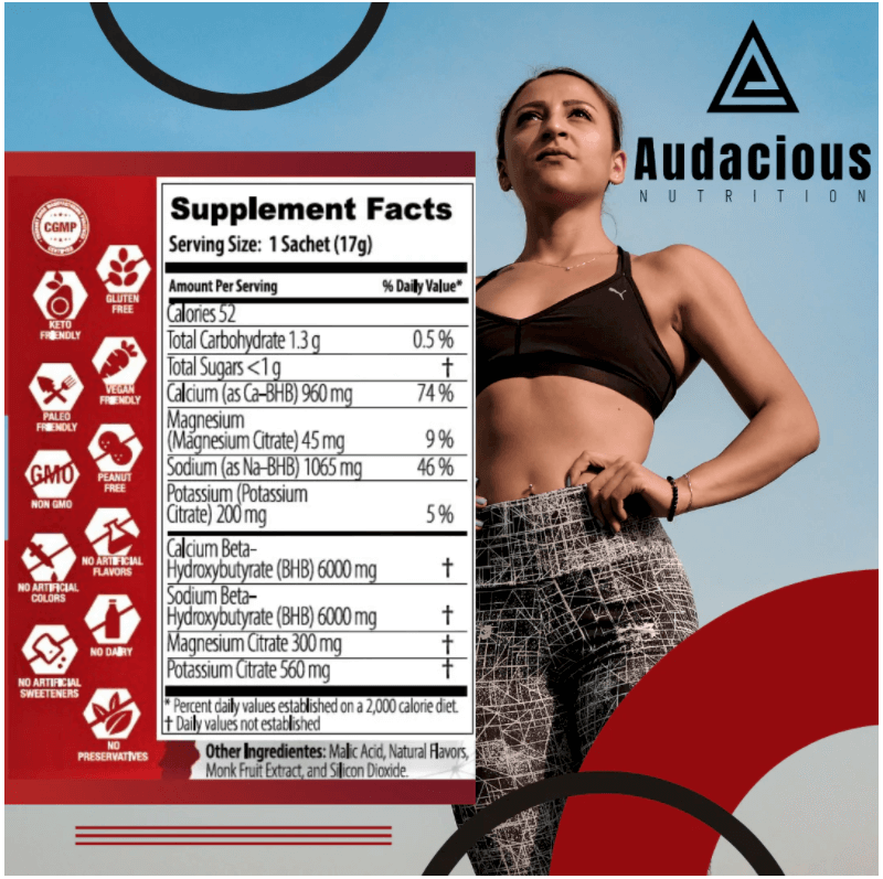 KETOSTART by Audacious Nutrition (caffeine-free)