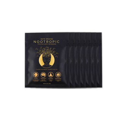 6 Keto Brainz Nootropic Creamer Travel Packets