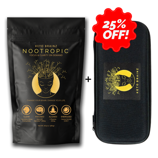 Keto Brainz Nootropic Creamer + Travel Kit!