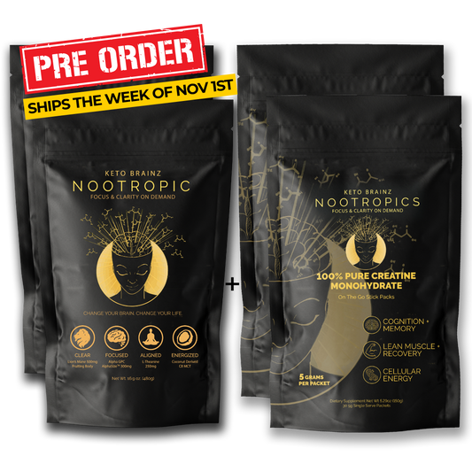 2 Pack Keto Brainz + 2 Pack Creatine