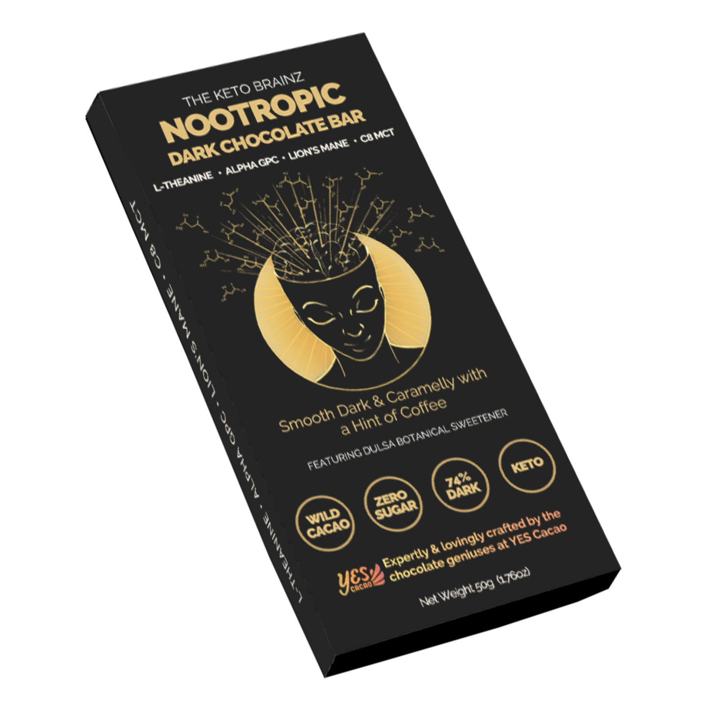 Keto Brainz Nootropic Dark Chocolate Bar - PRE-ORDER TODAY!!