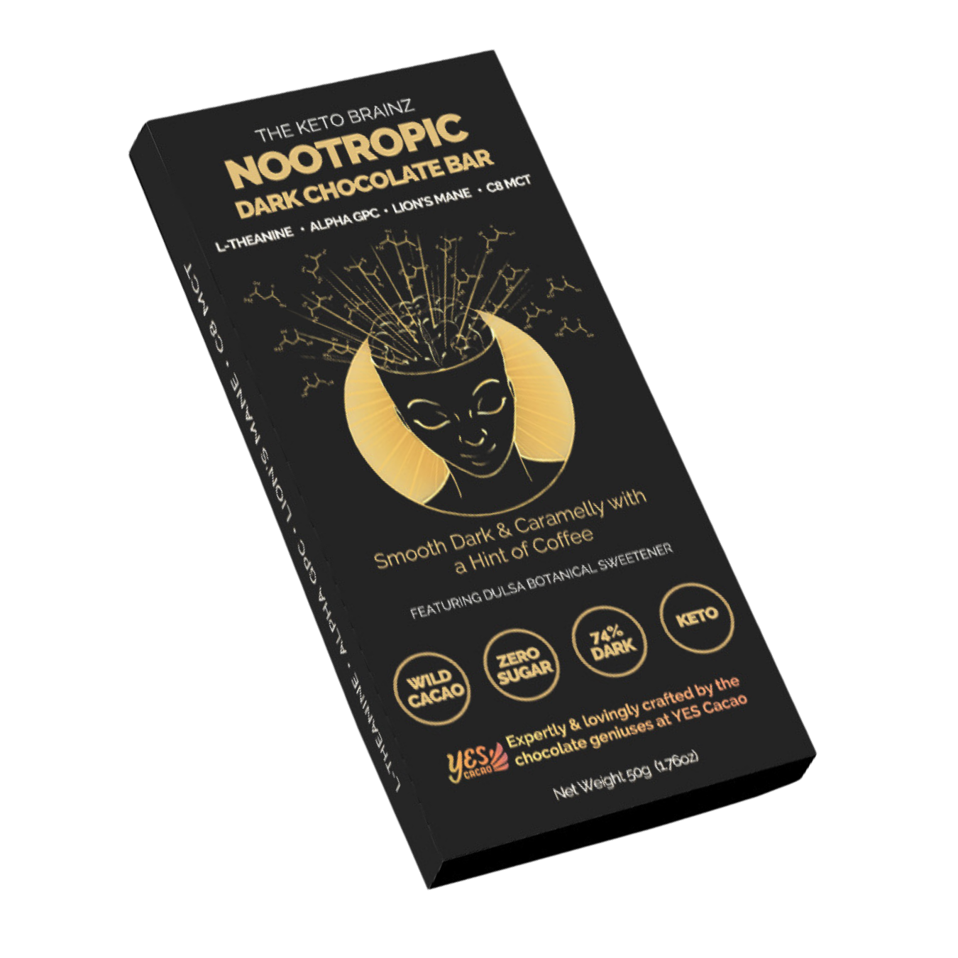 Keto Brainz Nootropic Dark Chocolate Bar - COMING SOON!