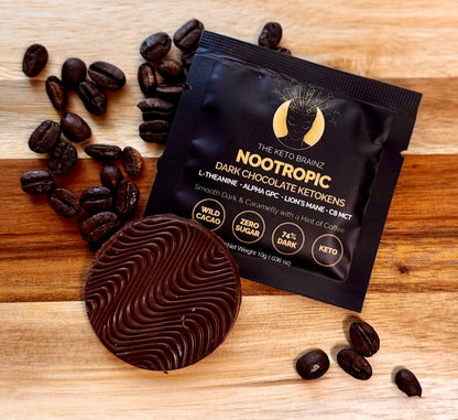 Dark & Salty Nootropic Superfood Cacao Ketones!