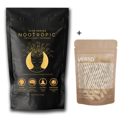 VERSO Clean Being + Keto Brainz Nootropic Creamer