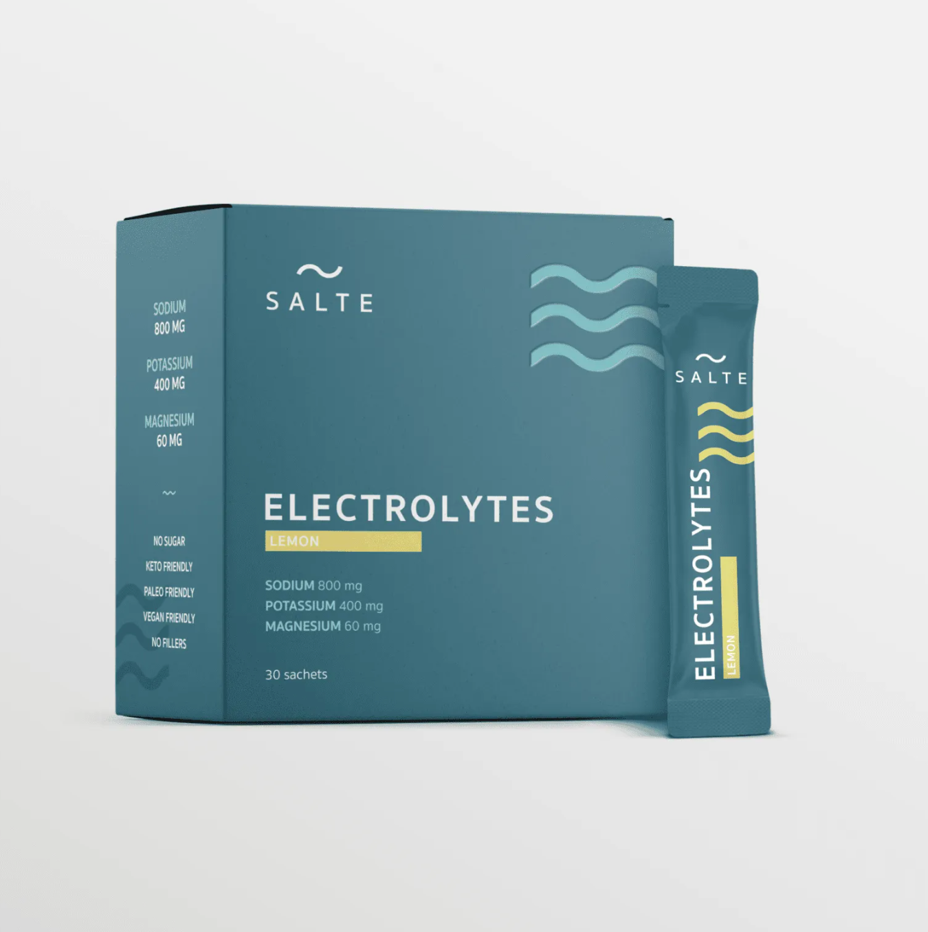 *PRE-ORDER ONLY* SALTE Norwegian Electrolyte - Lemon Electrolyte 30 pack