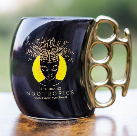 Keto Brainz Brass Knuckle Mug